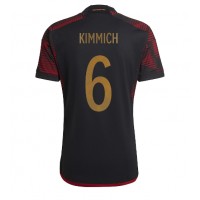 Dres Njemačka Joshua Kimmich #6 Gostujuci SP 2022 Kratak Rukav